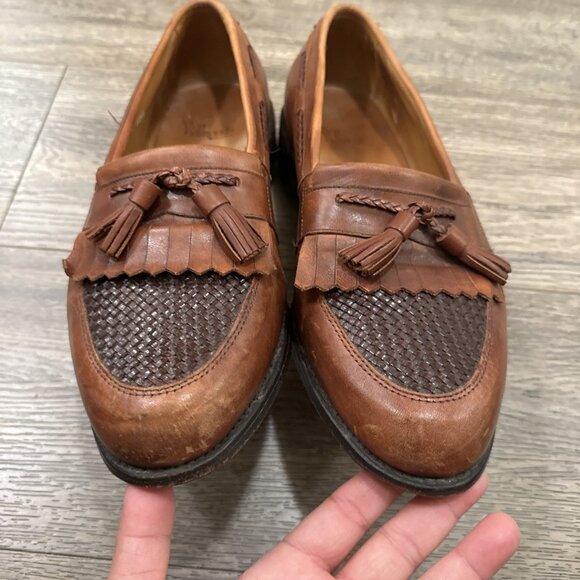 Allen Edmonds - Cody Tassel Slip On Loafer - Made In USA - Brown - Men\'s 10.5 D main image 6